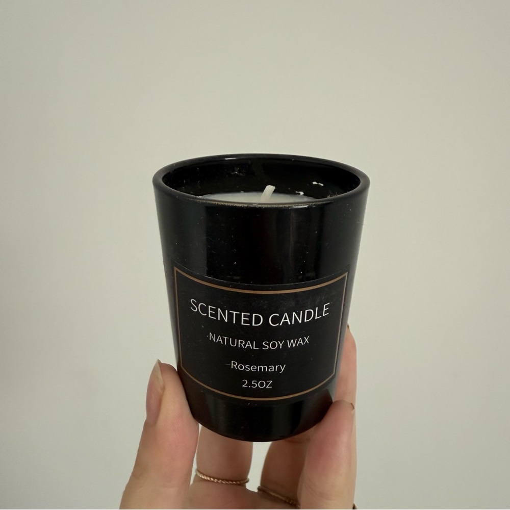 Rosemary Scented Candle - Natural Soy Wax